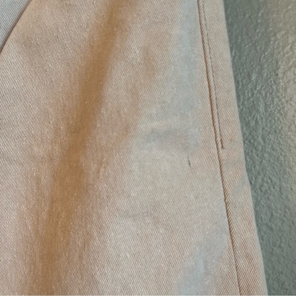 Levi’s Made & Crafted Womens Column Pant Cream Japanese Denim - Picture 9 of 13